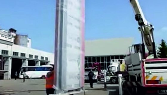 Ordu Otokar Bayi Totem Montajı